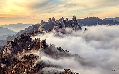 설악은 겨울 준비중~