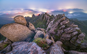 월출산 야경입니다.