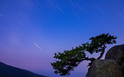 별밤에~