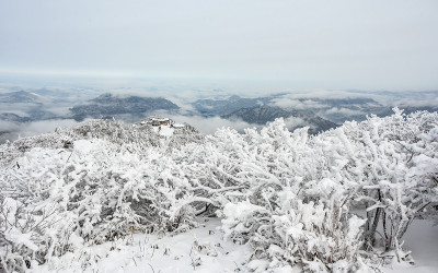 덕유의 하얀 세상!