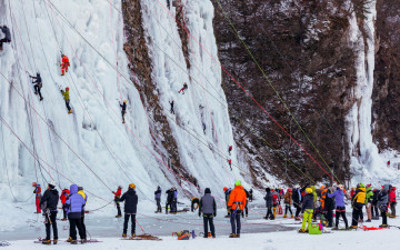 아이스 클라이밍~~~~