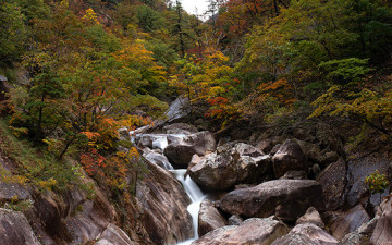 천불동 계곡의 가을!