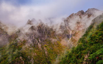 신비로운 토왕폭포