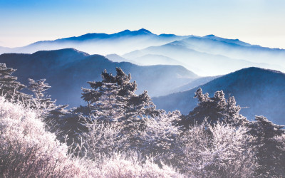 반야에서 보는 주능선